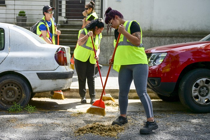 Trabajadoras de Uruguay Impulsa. Foto: Ignacio Dotti ( archivo, octubre de 2025)