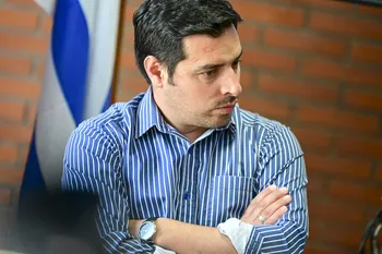 Maxi Olaverry (archivo, octubre de 2025). · Foto: Ignacio Dotti