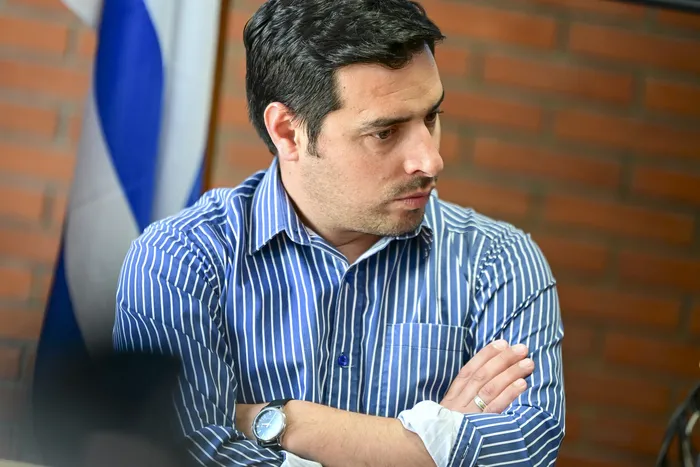 Maxi Olaverry (archivo, octubre de 2025). · Foto: Ignacio Dotti