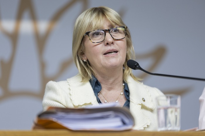 Cristina Lustemberg. · Foto: Rodrigo Viera Amaral