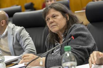 Mónica Ferrero (archivo, octubre de 2025). · Foto: Rodrigo Viera Amaral