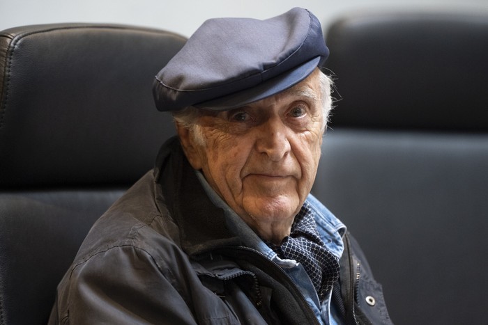 Mauricio Rosencof, el 30 de octubre, en la Junta Departamental de Montevideo. · Foto: Gianni Schiaffarino