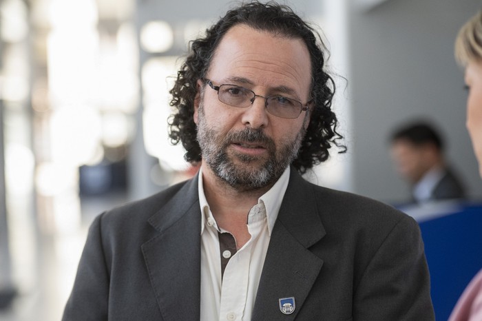 Héctor Cancela en Torre Ejecutiva. · Foto: Alessandro Maradei