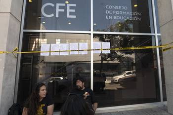 Consejo de Formación en Educación, el 10 de noviembre. · Foto: Alessandro Maradei