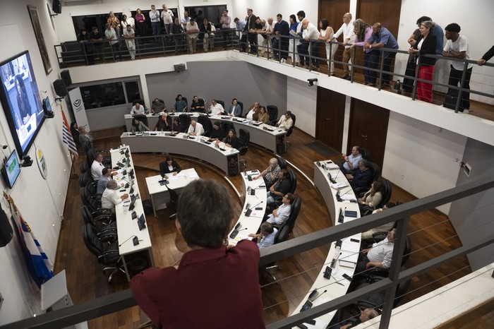 Junta Departamental de Canelones. (archivo, noviembre de 2025) · Foto: Gianni Schiaffarino