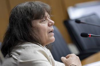 Mónica Ferrero (archivo, noviembre de 2025). · Foto: Rodrigo Viera Amaral