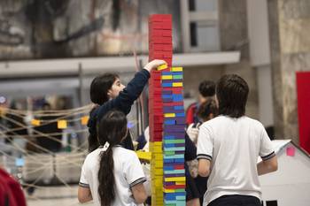 Congreso Nacional de Infancias y Adolescencias, el 20 de noviembre, en la Intendencia de Montevideo. · Foto: Alessandro Maradei