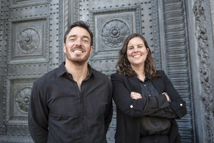 Joaquín Rubio y Noelia de los Santos. · Foto: Diego Vila