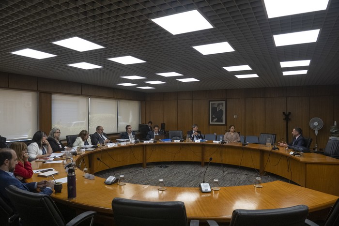 Comisión de lavado de activos de diputados, 26 de noviembre de 2025 · Foto: Gianni Schiaffarino