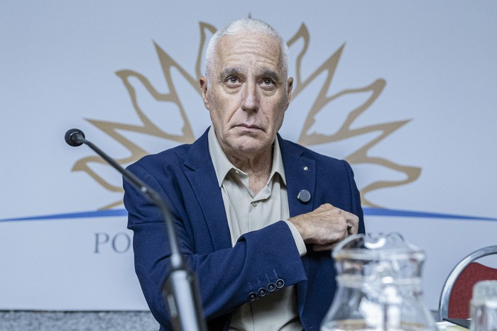 Carlos Negro, el 26 de noviembre, en el Parlamento. · Foto: Rodrigo Viera Amaral