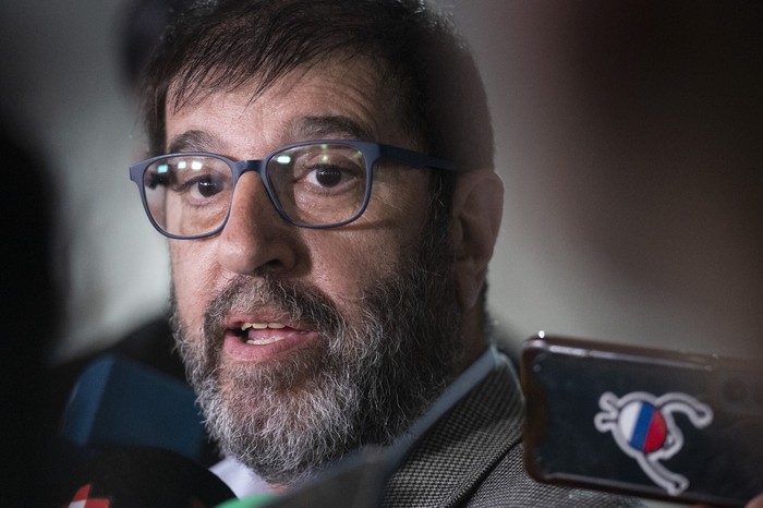 Fernando Pereira, el 1º de diciembre, en La Huella de Seregni. · Foto: Alessandro Maradei