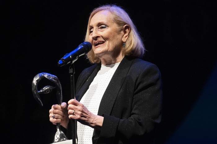 Myriam Gleijer, mejor actriz. · Foto: Alessandro Maradei