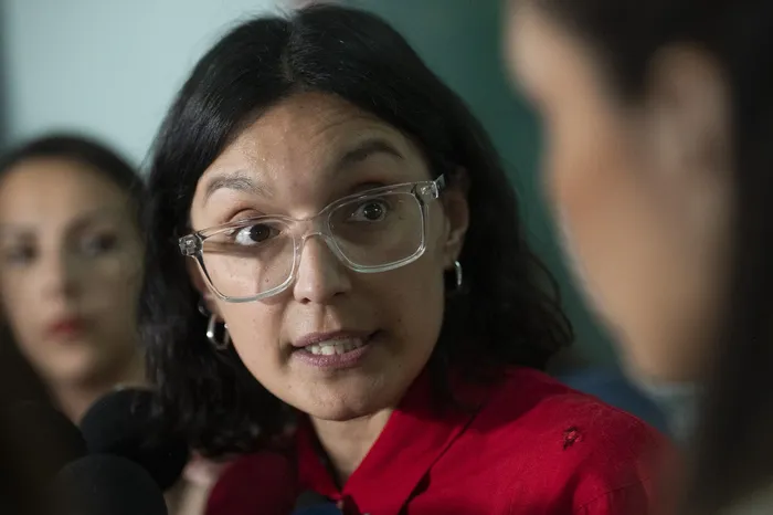Micaela Melgar (archivo, diciembre de 2025). · Foto: Alessandro Maradei