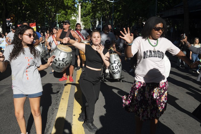 Movilización por el Día Internacional de las Personas con Discapacidad, el 3 de diciembre, en el Centro de Montevideo. · Foto: Alessandro Maradei