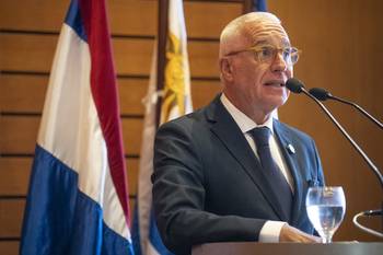 Carlos Negro, el 8 de diciembre, en la Torre Ejecutiva. · Foto: Gianni Schiaffarino