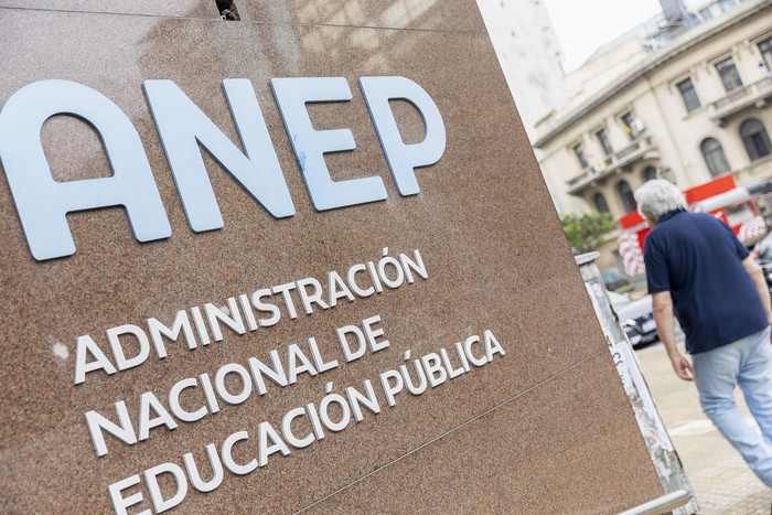 Sede de la Administración Nacional de Educación Pública (archivo, diciembre de 2025). · Foto: Rodrigo Viera Amaral