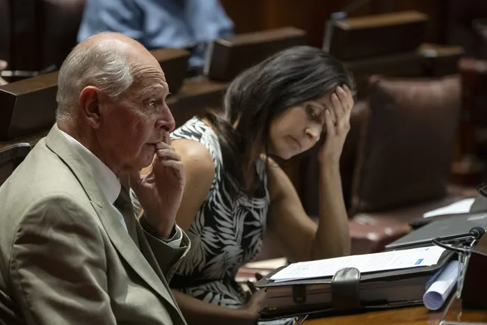 Gustavo Salle y Nicolle Salle (archivo, diciembre de 2025). · Foto: Inés Guimaraens