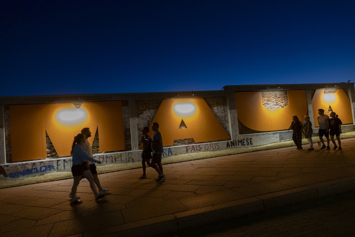 Ignaguracion del Parque Mauá, el 19 de diciembre. · Foto: Rodrigo Viera Amaral