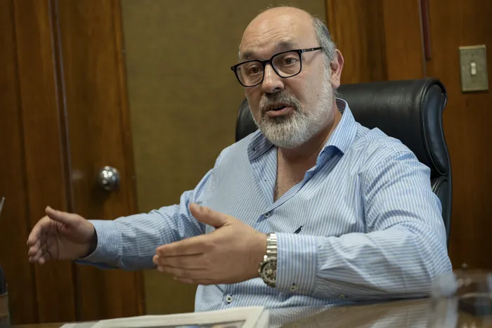 Marcos Otheguy, presidente del BSE (archivo, noviembre de 2025). · Foto: Inés Guimaraens