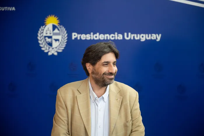 El presidente de Unasev, Marcelo Metediera.  Foto: Gianni Schiaffarino (archivo, diciembre de 2025)