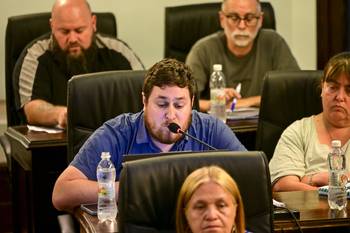 Martín Collazo, edil del Frente Amplio (archivo, diciembre de 2025). · Foto: Ignacio Dotti
