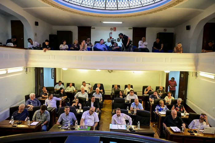 Sesión de la Junta Departamental de Colonia. (Archivo, diciembre de 2025) · Foto: Ignacio Dotti