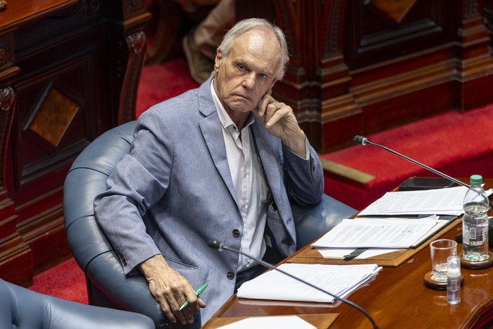 Daniel Borbonet, el 7 de enero, en el Palacio Legislativo. Foto: Rodrigo Viera Amaral