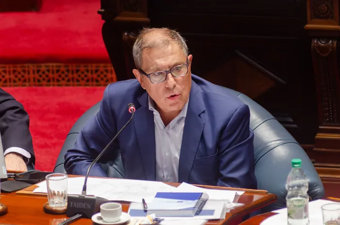 Gabriel Oddone en la Cámara de Senadores (archivo, enero de 2026). · Foto: Martin Hernández Müller