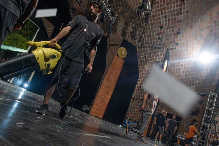 Teatro de Verano, el 13 de enero. · Foto: Martín Hernández Müller