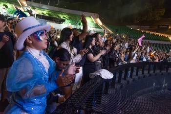 Última fecha de la segunda rueda del Carnaval de las promesas 2026, el 13 de enero de 2026, en el Teatro de Verano Ramón Collazo · Foto: Martin Hernández Müller