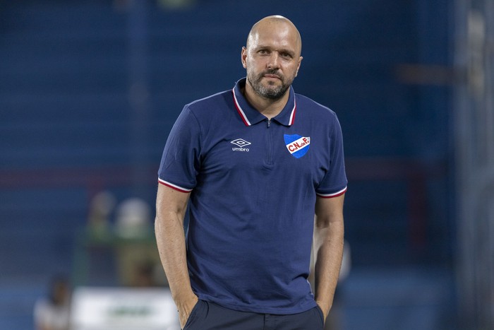 Jadson Viera, el 13 de enero, durante el partido ante Deportivo Maldonado en el estadio Gran Parque Central. · Foto: Rodrigo Viera Amaral