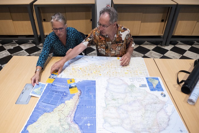 Silke Peust y Stephan Hormes. · Foto: Alessandro Maradei