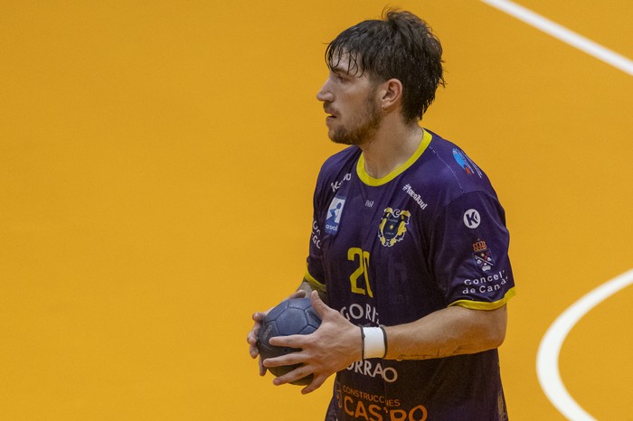 Gabriel Chaparro, durante un entrenamiento en el Colegio Alemán (archivo, enero de 2026). · Foto: Rodrigo Viera Amaral