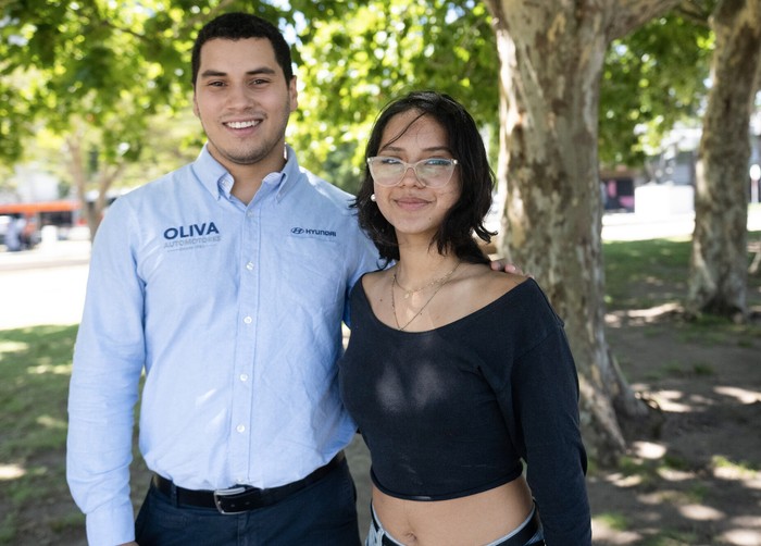 Juan Pablo Pereyra y Antonieta Prieto. · Foto: Alessandro Maradei