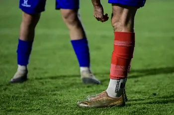 Durante un partido de la Confederación Sur, de la 22° Copa Nacional de Selecciones de la OFI 2026, en el estadio del Club Nacional de Nueva Helvecia (archivo, enero de 2026). · Foto: Ignacio Dotti