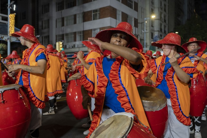Valores durante el Desfile Inaugural del Carnaval 2026. · Foto: Laura Sosa