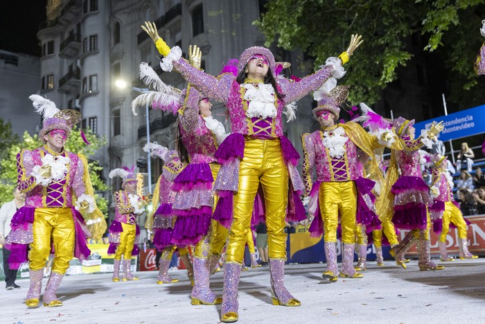 Adams durante el Desfile Inaugural del Carnaval 2026. · Foto: Rodrigo Viera Amaral