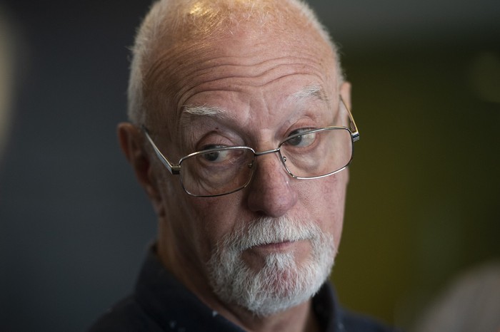 Oscar Caputi, en el Ministerio de Ambiente, el 23 de enero de 2026 · Foto: Alessandro Maradei