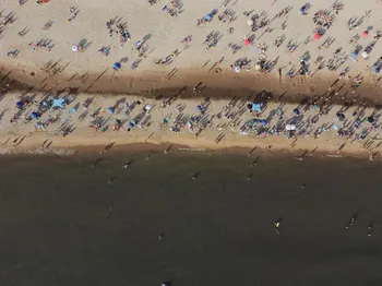 Playa de San Francisco (archivo, enero de 2026). · Foto: Gianni Schiaffarino