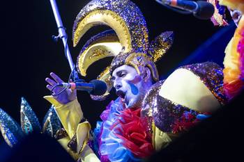 Murga Patos Cabreros, el 26 de enero. · Foto: Rodrigo Viera Amaral