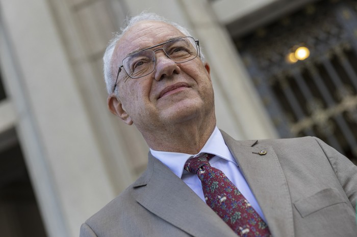 El canciller Mario Lubetkin. · Foto: Rodrigo Viera Amaral