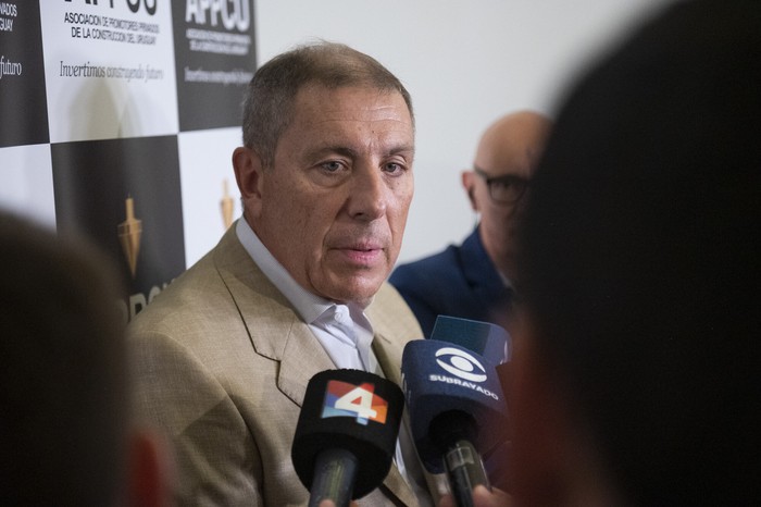 Gabriel Oddone en el APPCU el 28 de enero de 2026 · Foto: Alessandro Maradei