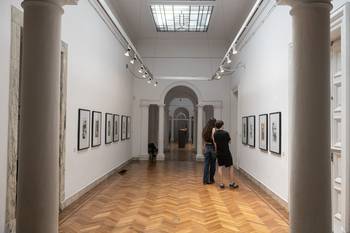 Museo Blanes, el 29 de enero. · Foto: Gianni Schiaffarino