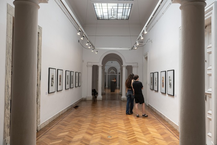 Museo Blanes, el 29 de enero. · Foto: Gianni Schiaffarino
