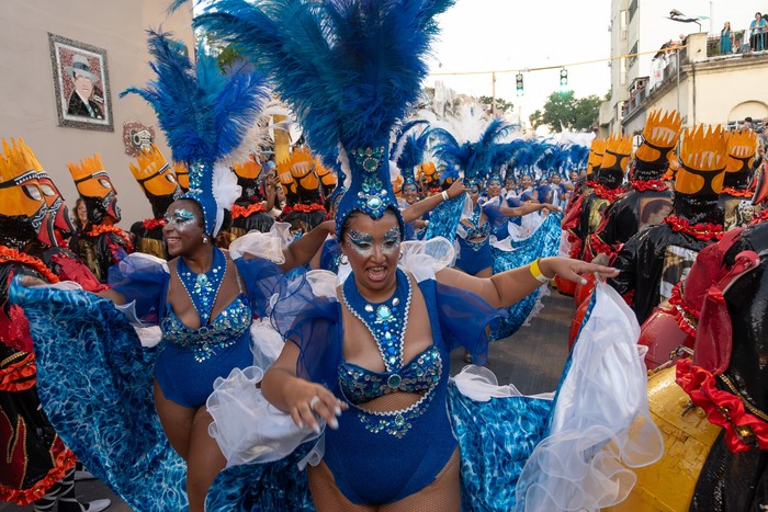 Cuareim 1080, el 6 de enero, en el Desfile de Llamadas. · Foto: Martin Hernández Müller