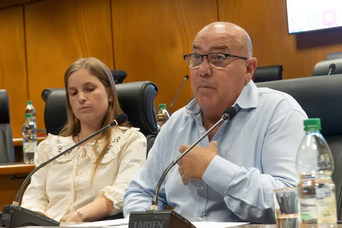 Jorge Andrés Rodríguez, vicepresidente de la Federación Rural, en el Parlamento (Archivo) · Foto: Martin Hernández Müller