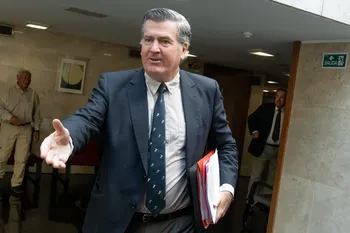 Pedro Bordaberry en el Parlamento. (Archivo, febrero de 2026) · Foto: Martin Hernández Müller