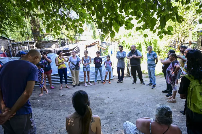 Comisión de vecinos del asentamiento Las Malvinas se reunieron con los ediles del Frente Amplio (Archivo, febrero de 2026) · Foto: Ignacio Dotti
