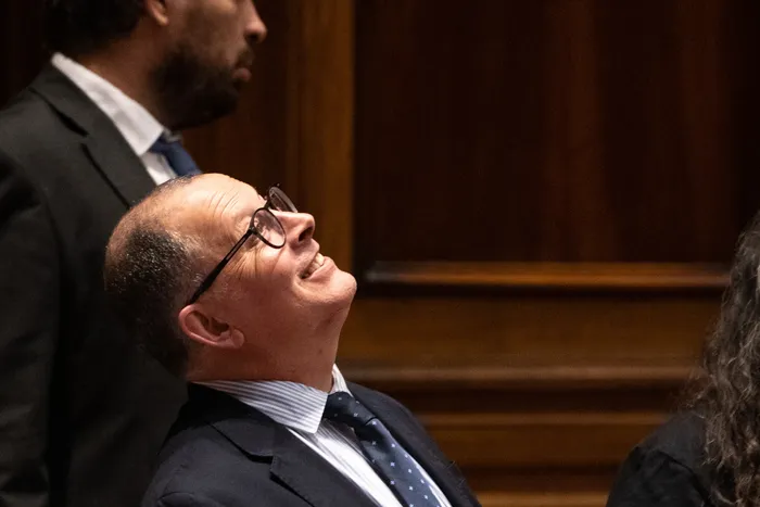 Álvaro Perrone en el Parlamento. (archivo, 2025) · Foto: Gianni Schiaffarino