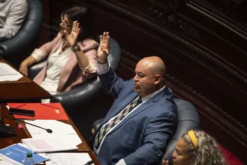 Nicolás Viera y Blanca Rodríguez (archivo, febrero de 2026). · Foto: Diego Vila